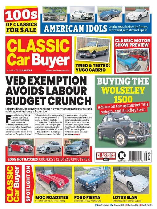 Title details for Classic Car Buyer by Kelsey Publishing Ltd - Available